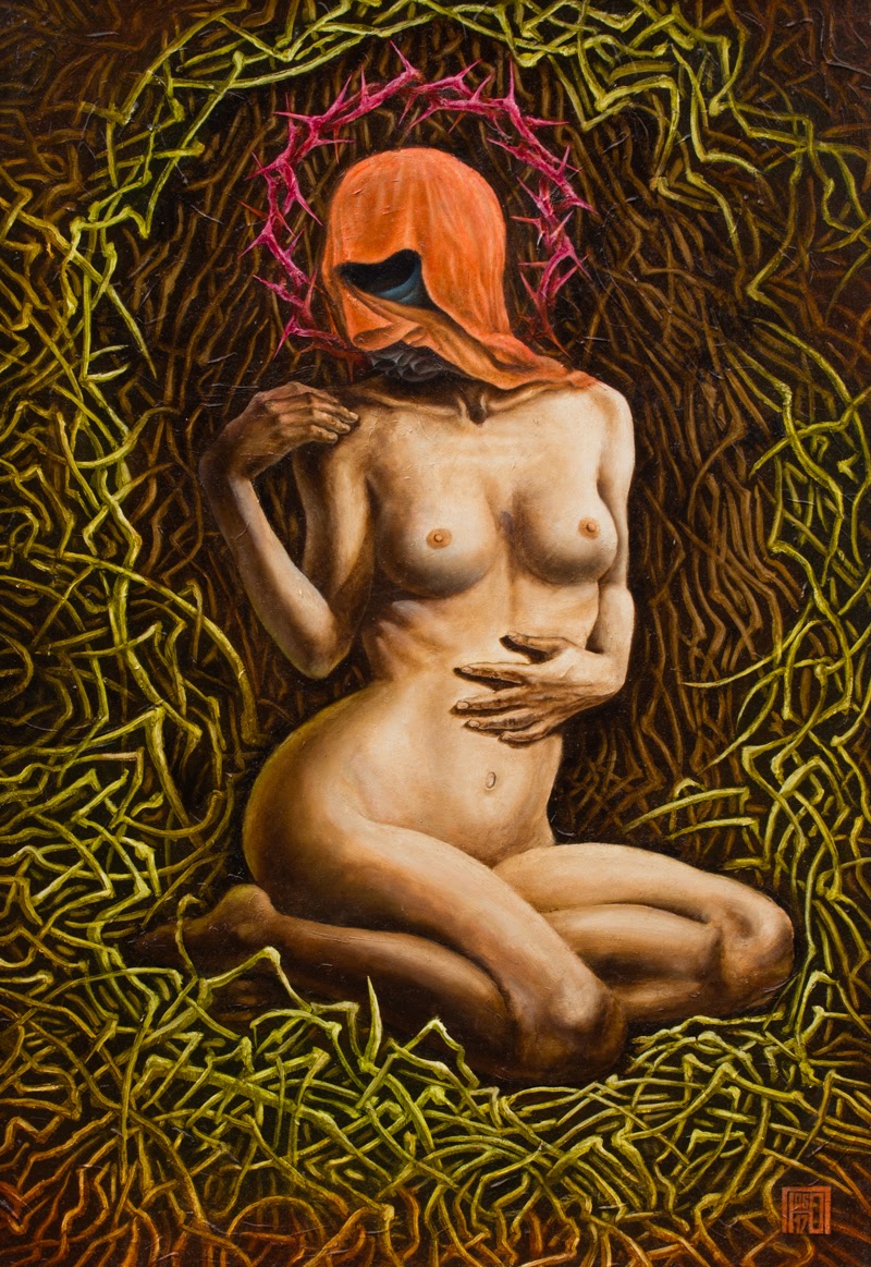 Dark Surrealism Paintings by Paul Yunin.