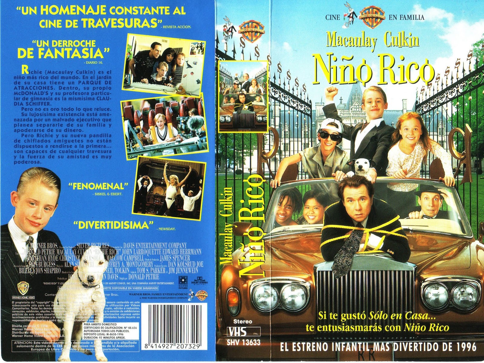 EL DESCUBRIMIENTO DE LAS PELICULAS AJENAS A DISNEY: Ricky Ricon/Niño ...