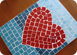 simple mosaic beginners designs own patterns mosaics paper projects making easy queen display idea cool creative google dry within hours