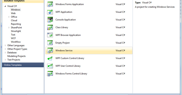 Programming Concepts Help: Create Windows Service Step-By-Step
