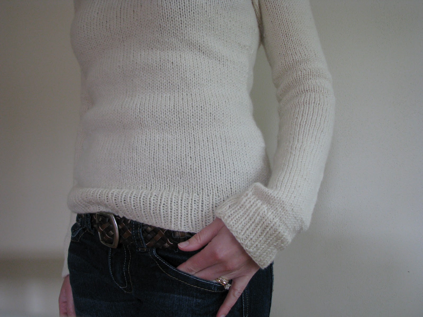 One Crafty Mama: Classic Raglan -- Sweater #5