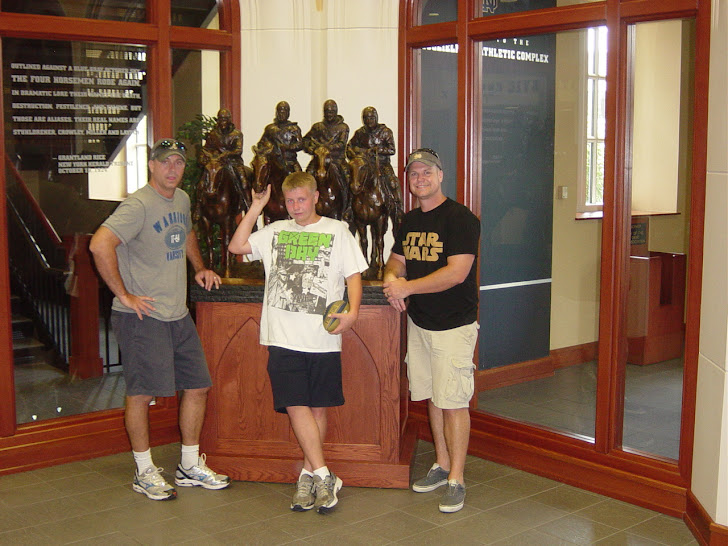 Three Loyal ND Fans and the Four Horsemen