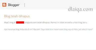 Blog Telah Dihapus