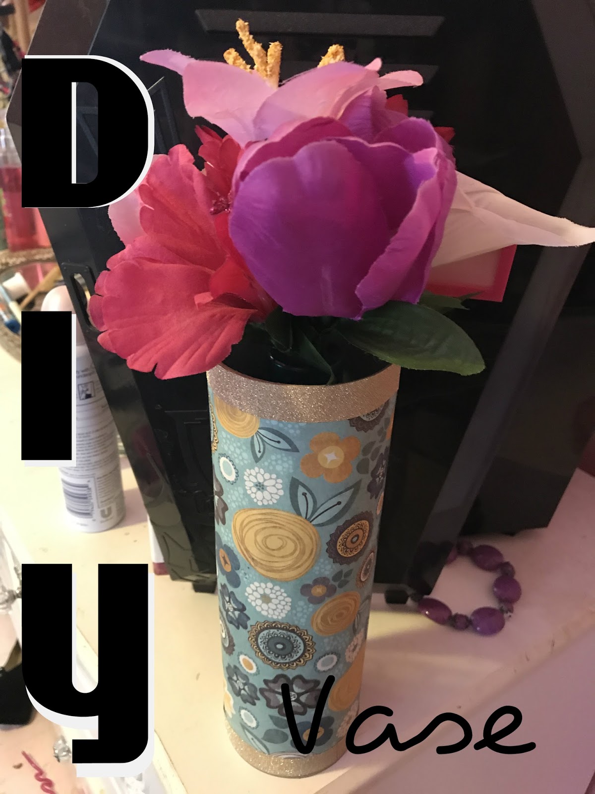 DIY How to Make A Recycled Vase!