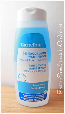 Desmaquillante waterproof Carrefour