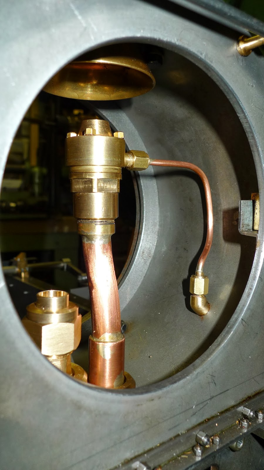 Württembergische T3 Smokebox steam pipe arrangements