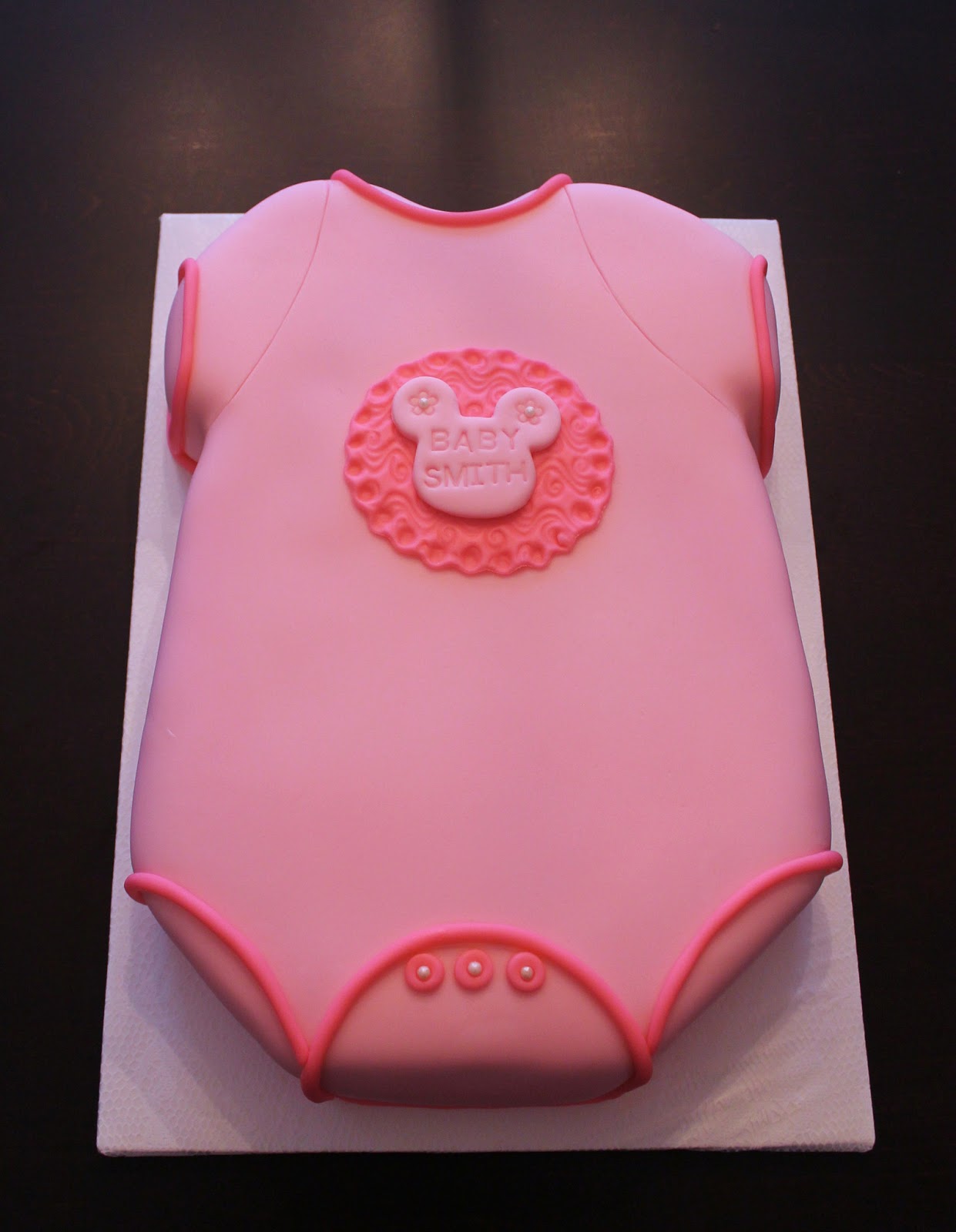 Creative Cakes by Lynn Baby Onesie Cake