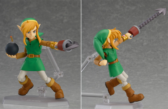 The Legend of Zelda: A Link Between Worlds Link Deluxe Version Figma Action  Figure
