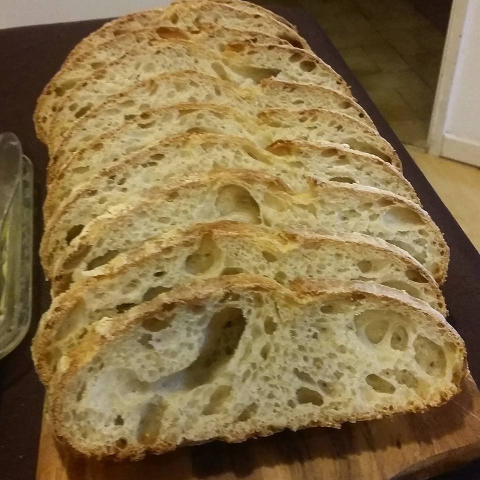 FOOD PRESERVING WHITE SOURDOUGH ARTISAN BREAD (78 HYDRATION)