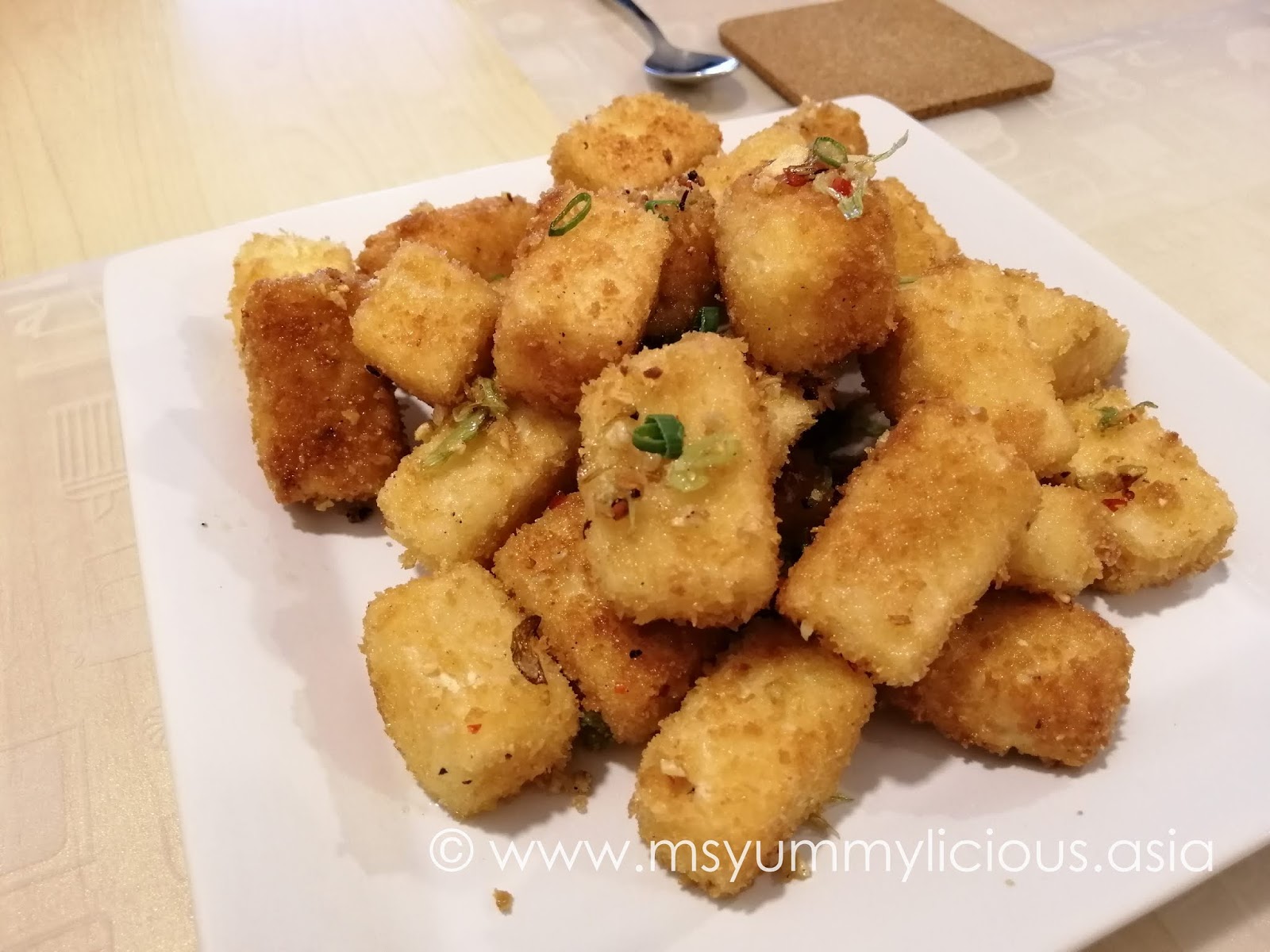 Salt and Pepper Deep Fried Tofu Yummylicious + Babylicious
