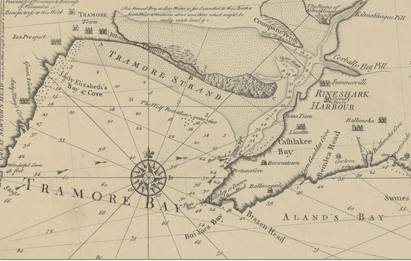 Chart of Tramore Bay