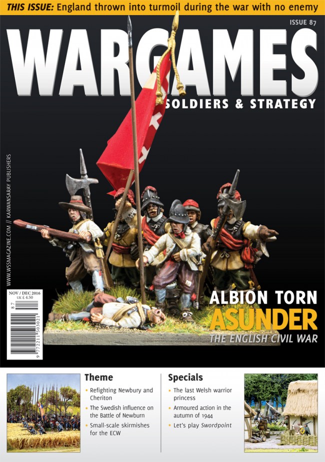 Dampf's modelling page: Roman Temple from Wargames Soldiers & Strategy 89