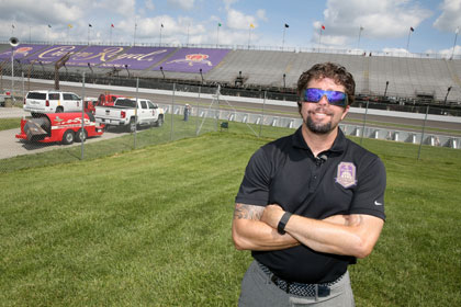 VA Military Hero Receives VIP #NASCAR Experience - Jason Redman