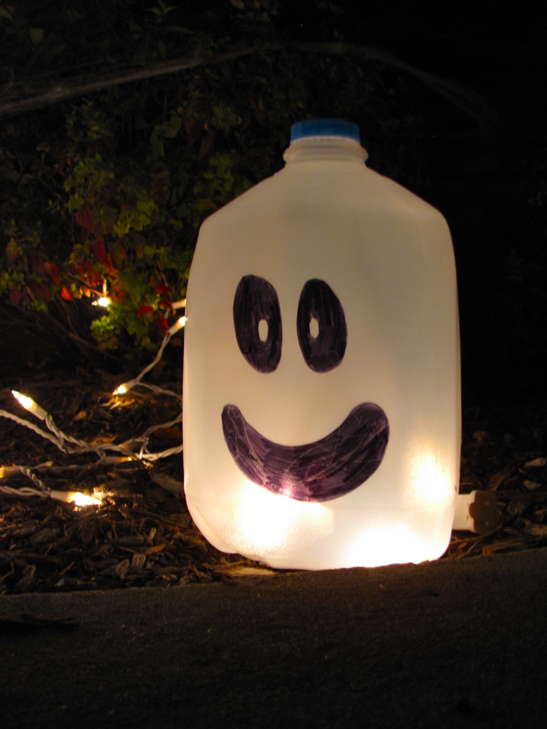 Priddy Haven Project Milk Jug Ghost Lanterns