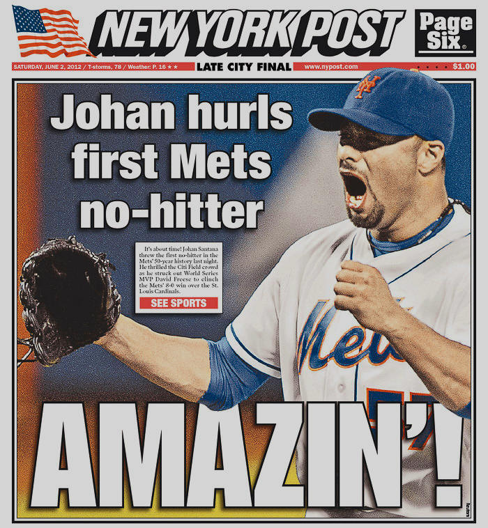 Father Julian's Blog NY Mets nohitter