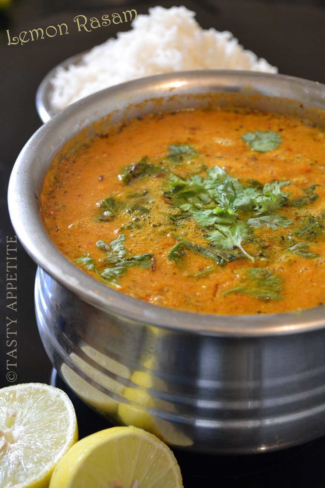 Lemon Rasam/ South Indian Soup with Lemon