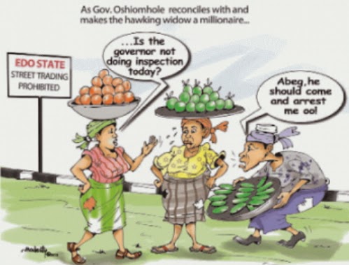 edo state widow governor oshiomhole