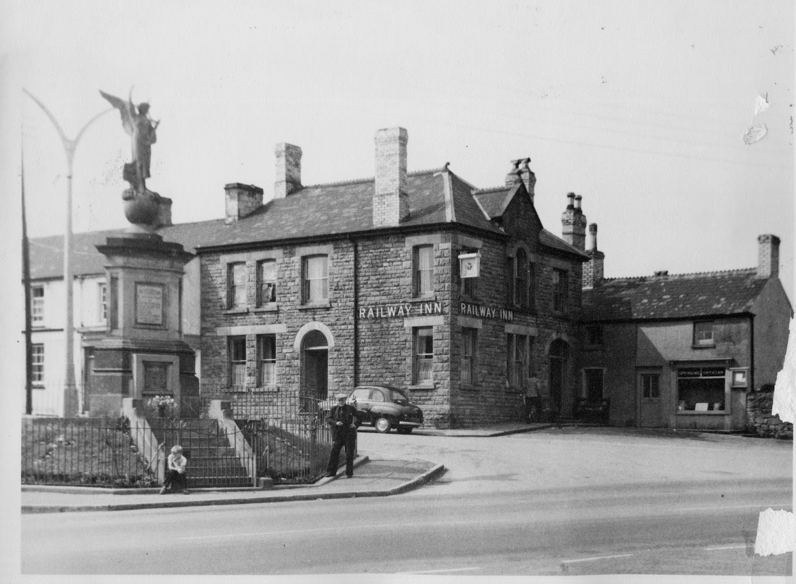 Brew Wales Now and Then, Railway Inn, Pencoed