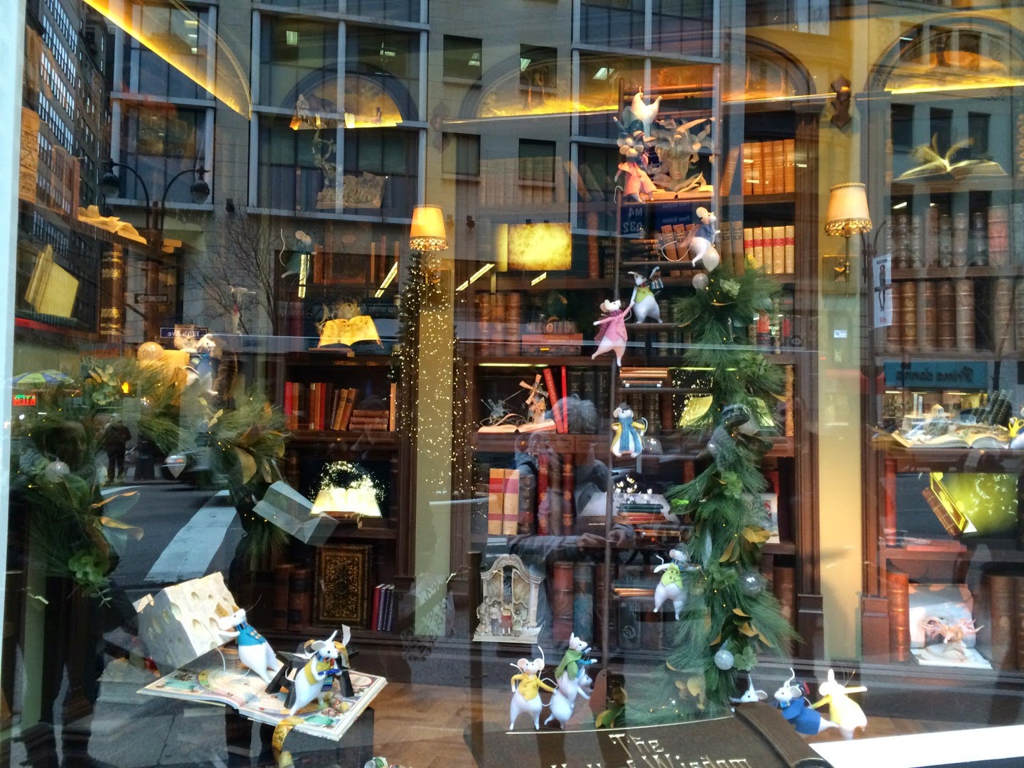 Fine Jewelry Window display at Bergdorf's departmental store in New