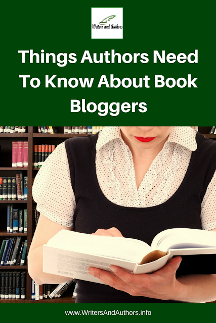 Things Authors Need To Know About Book Bloggers