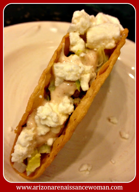 Chipotle Turkey Tacos with Cranberry Aioli and Feta