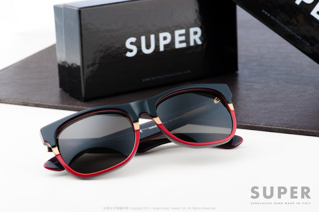 純義大利血統.RETRO SUPER FUTURE SUNGLASSES 熱力登台-光明分子.眼鏡