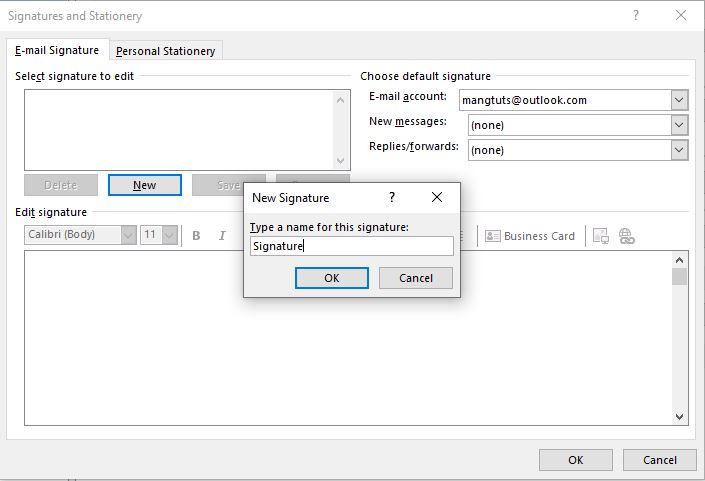 Cocoretan Cara Membuat Signature Di Email