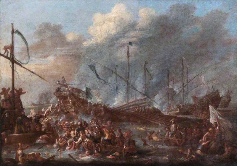 Art Collector 57 Paintings of The Naval Battle of Lepanto, 1571