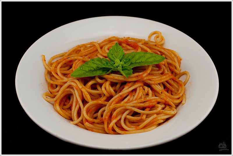 Recetas de familia Fideos con salsa de tomate