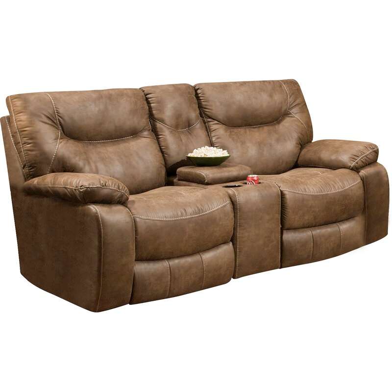 Review ???Grizzly Hill Double Motion Console Loveseat Rustic Sofas GHD