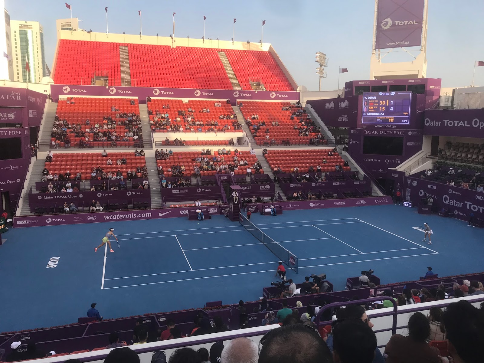 Skeptic in Qatar Qatar Sports Day Tennis