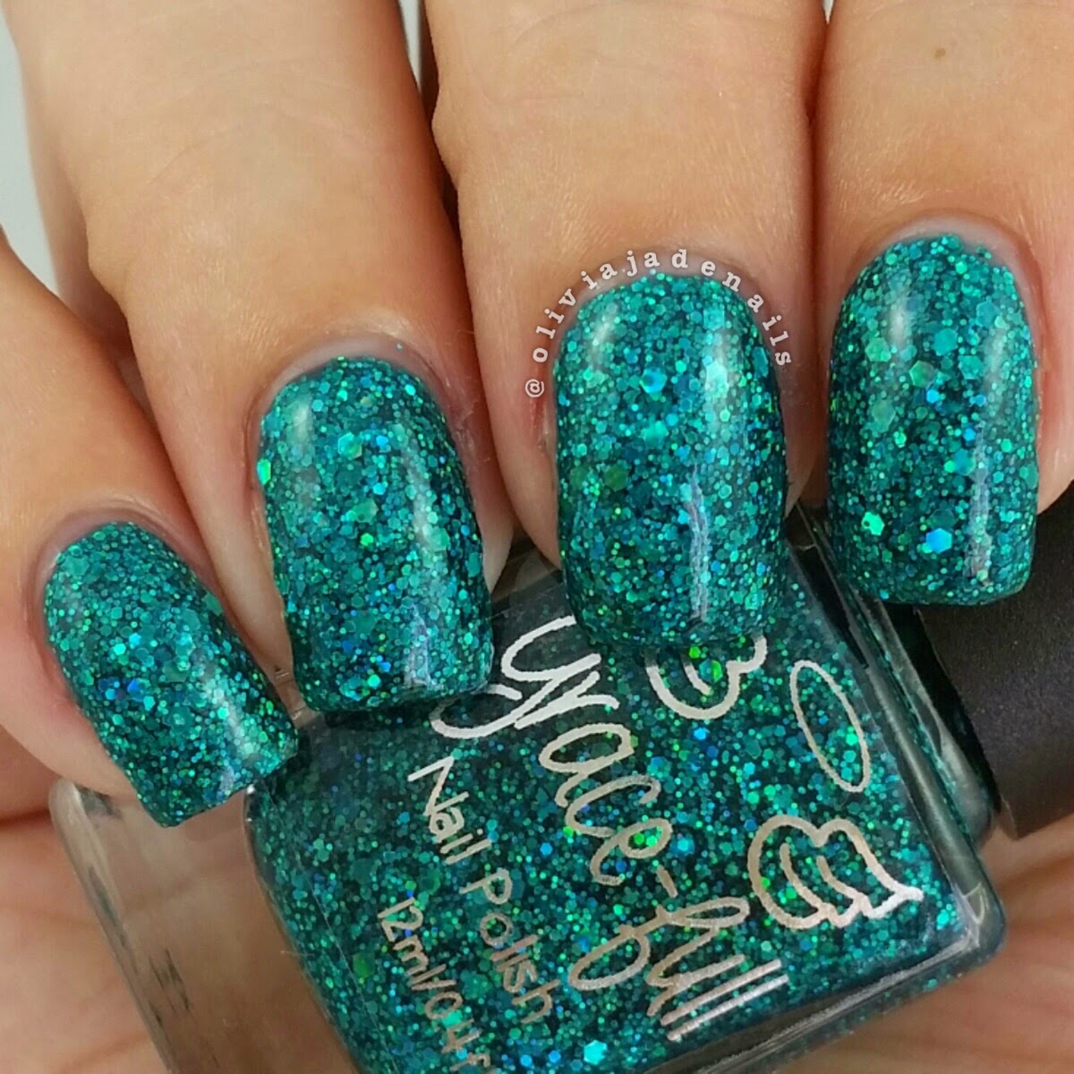 Grace-Full Ground Shakin' swatched by Olivia Jade Nails