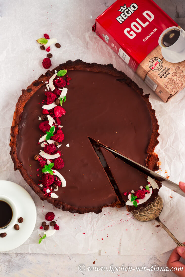 Werbung Kaffee Schokoladen Tarte Kochen Mit Diana