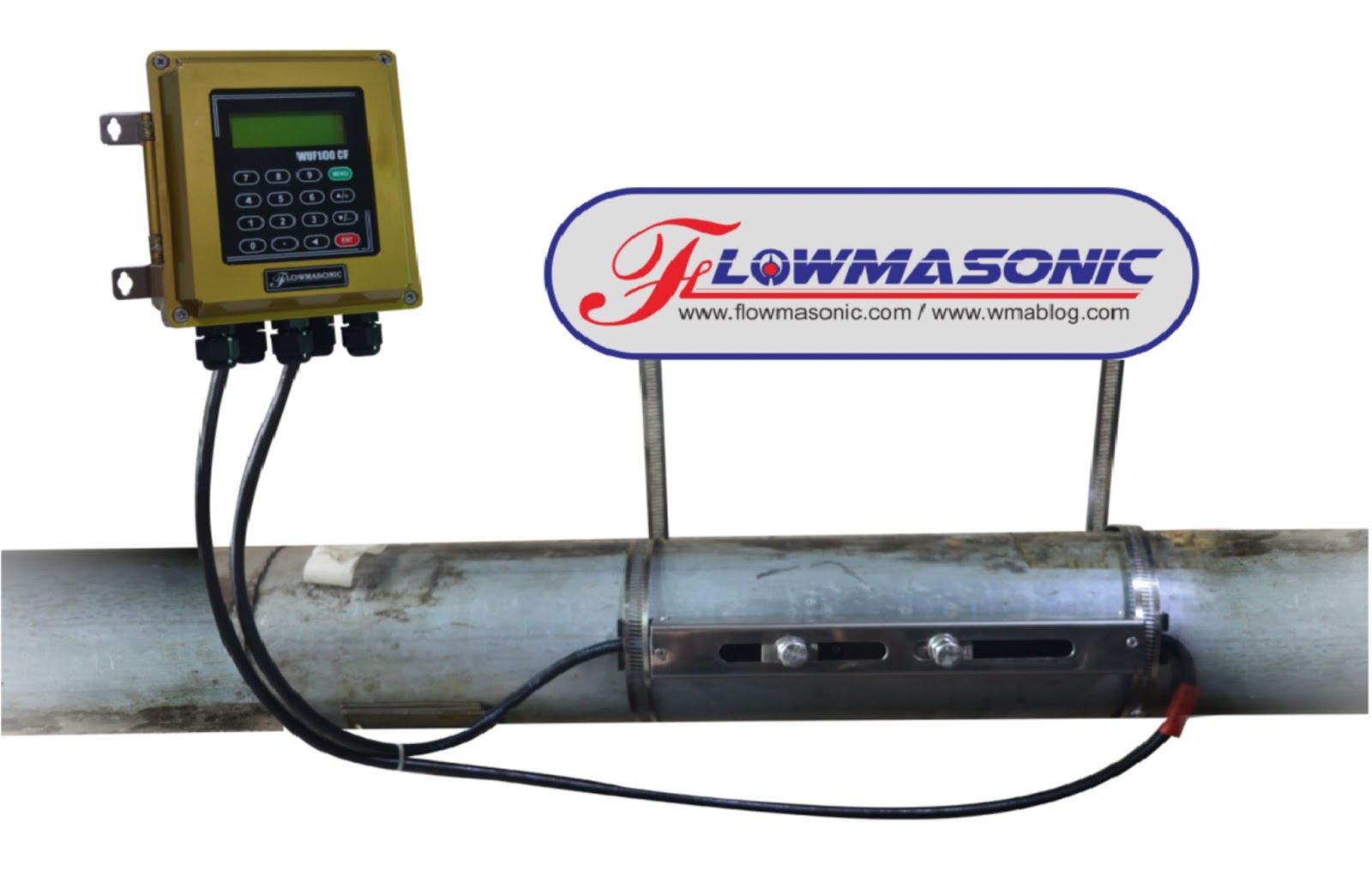 Cara Instalasi Flowmeter Ultrasonic Wiratama Mitra Abadi