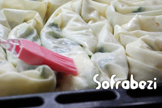 Cig ispanakli Borek tarifi yapilisi