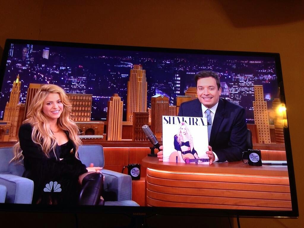 Shakira-Argentina: Fotos: Shakira en el programa "The Tonight Show with