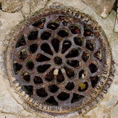 Manhole Cover - Paris - collection no. 09  by linenlavenderlife.com - http://www.pinterest.com/linenlavender/ll-collection-no-09/