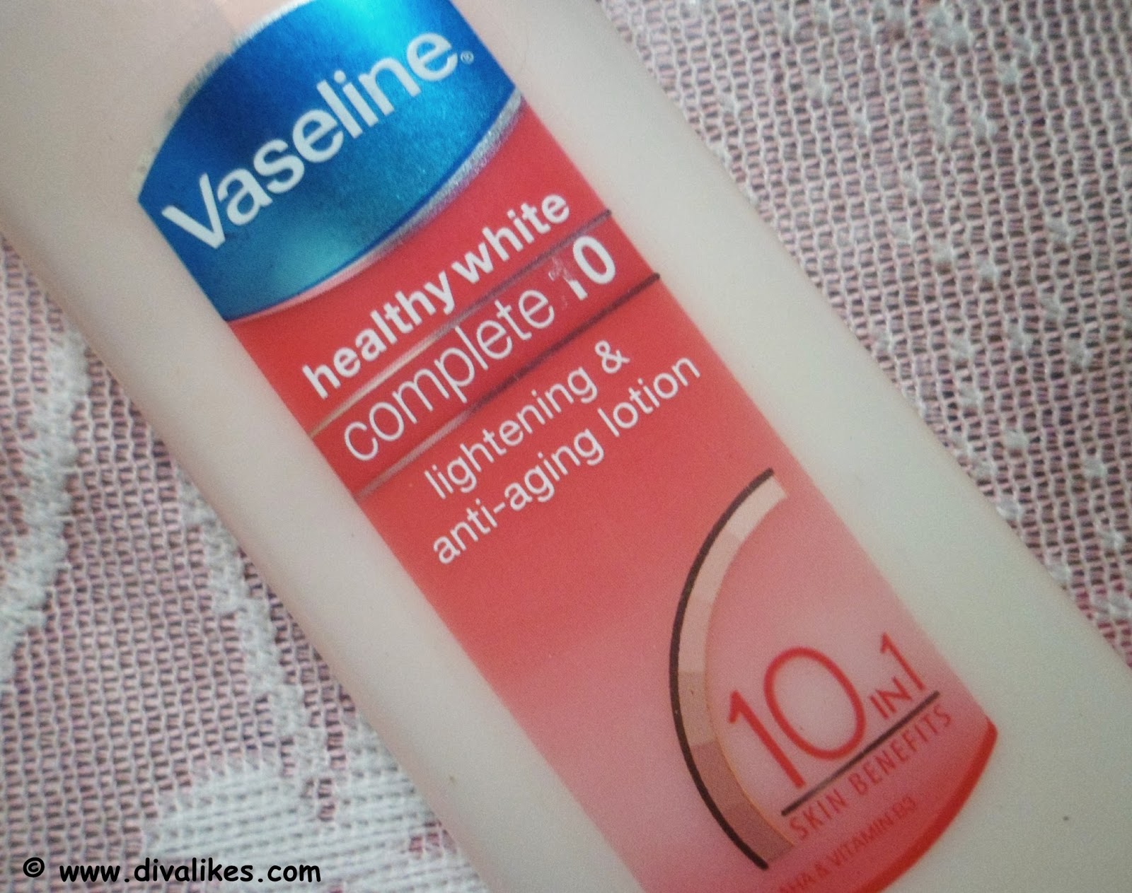 Vaseline Healthy White Complete 10 Lightening & AntiAging Lotion