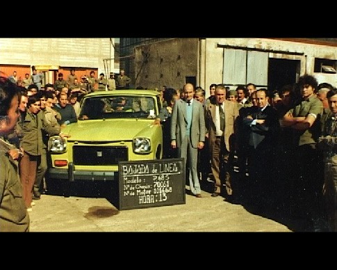 EL RASTROJERO junto a técnicos y obreros en Cordoba. (1952 - 1979)