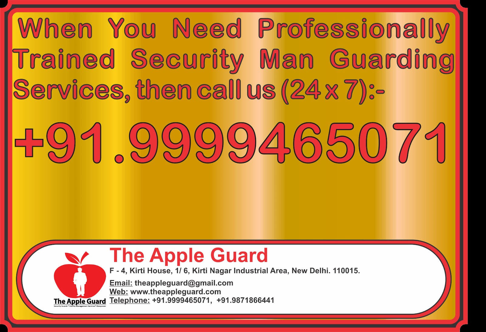Security Guards In Gurgaon