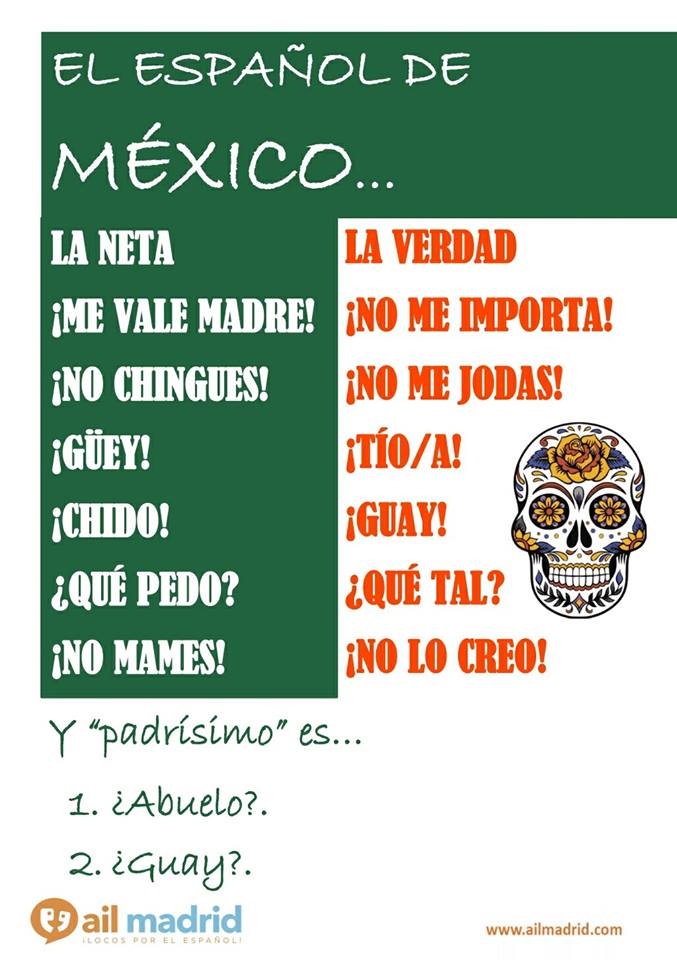 ¡Qué viva el español!: Mexicano