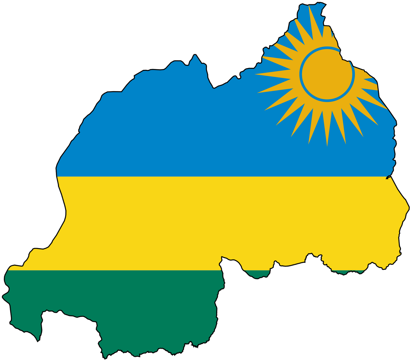 Rwanda Flag Pictures