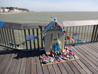 Hastings Pier Yarn Bomb