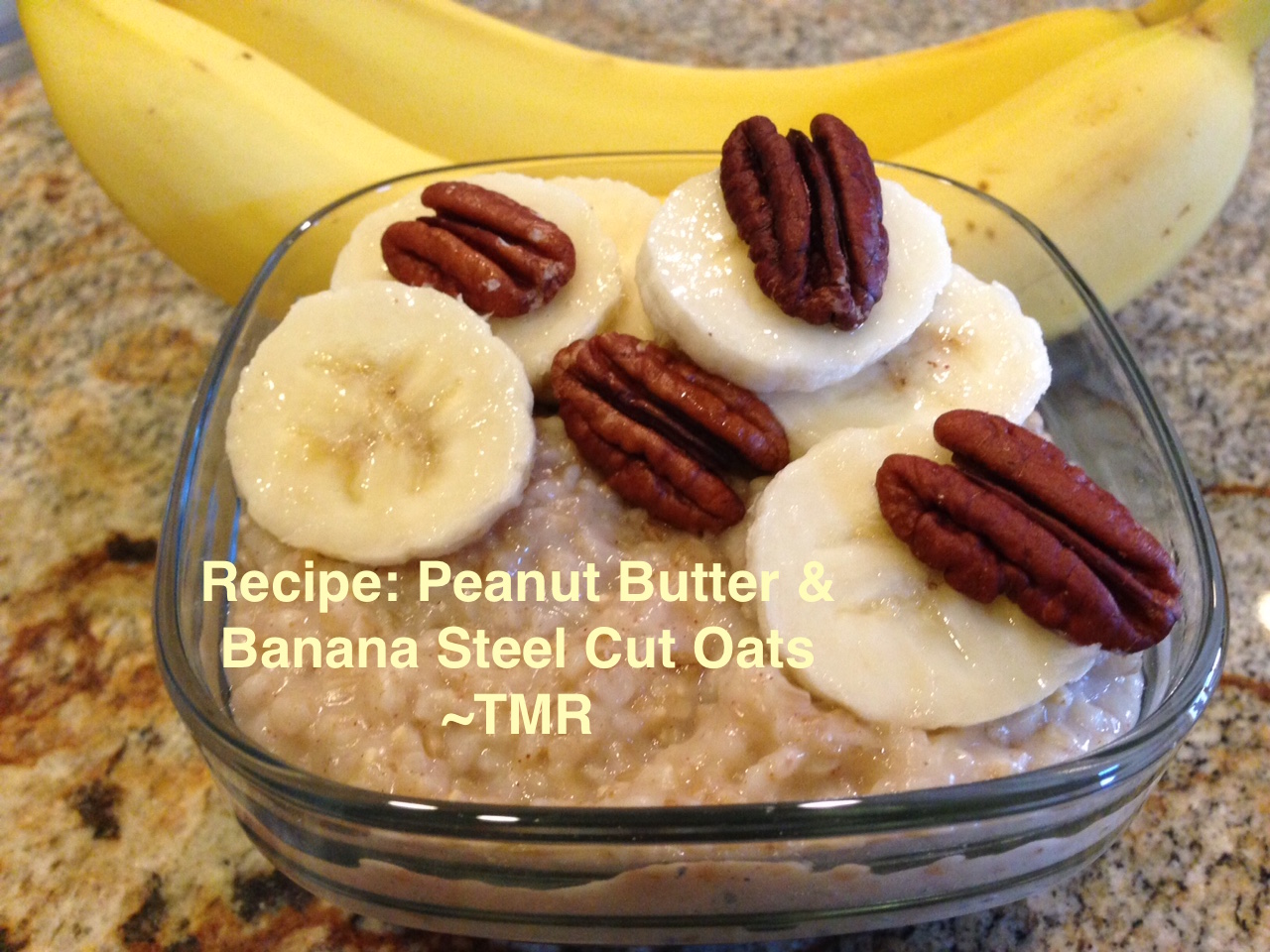 Recipe Peanut Butter & Banana Steel Cut Oatmeal Dallas Mom Blog and
