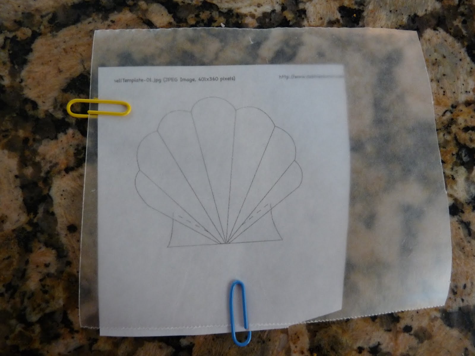 Chocolate. Coffee. Cocktails.: Seashell Cupcake Toppers