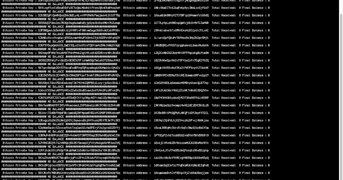 eSolutionsG: BITCOIN PRIVATE KEY SCANNER