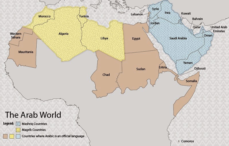 ANTHROPOLOGY OF ACCORD Map on Monday SUNNI ARAB STATES