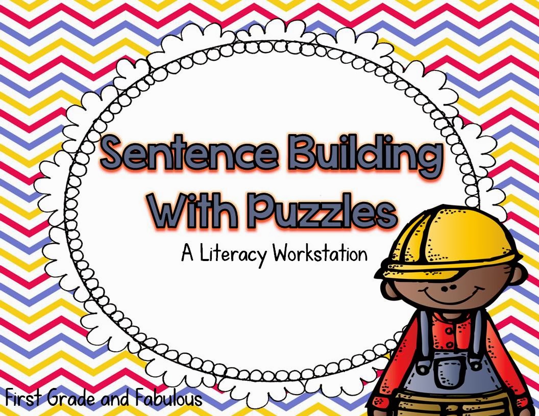 http://www.teacherspayteachers.com/Product/Sentence-Building-with-Puzzles-A-Differentiated-Literacy-Workstation-812414