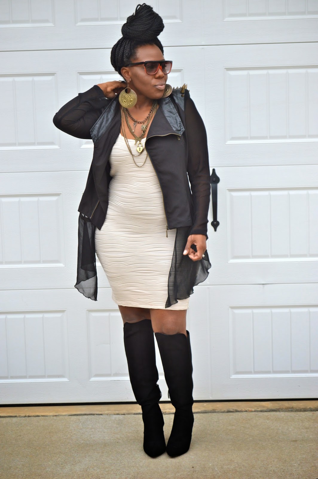 Bodycon dress knee high boots target plus size Bodycon Dresses