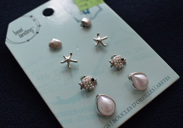 the budget fashion seeker - bead landing earrings from Michaels 3